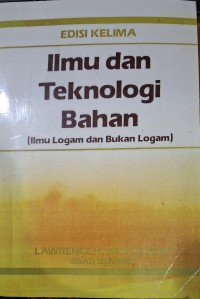 Ilmu dan Teknologi Bahan